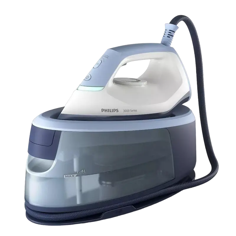 Утюг с парогенератором Philips PSG3000/20 Голубой