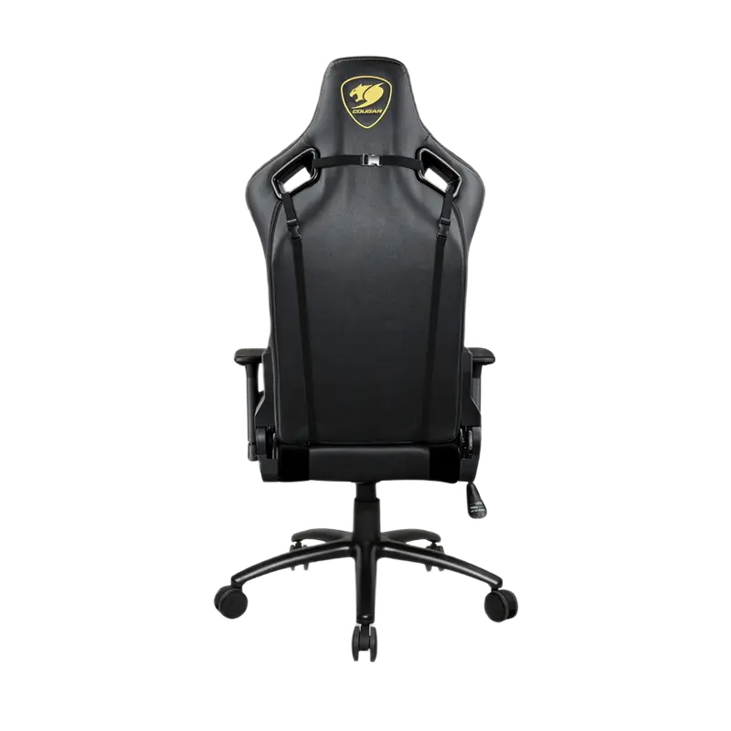 Игровое кресло Cougar Explore S Royal ПВХ Кожа Черный/Золотой