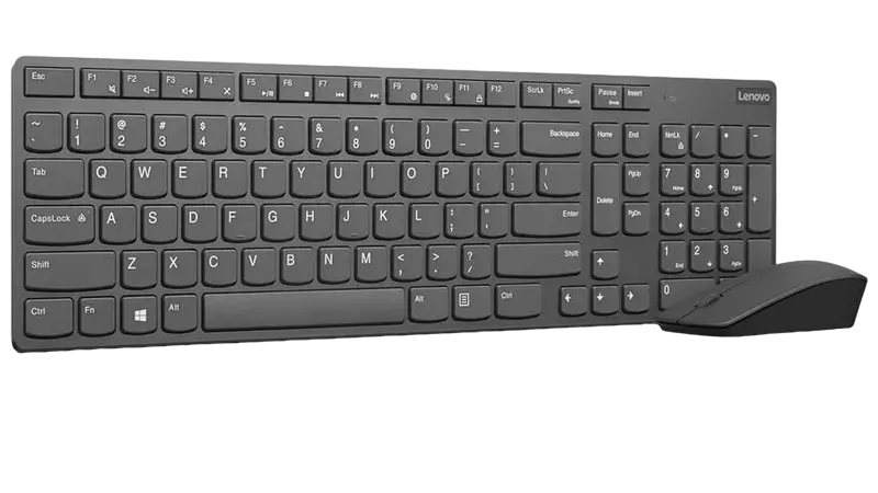 Клавиатура и мышь Lenovo Professional 4X30T25796 Мембрана Серый