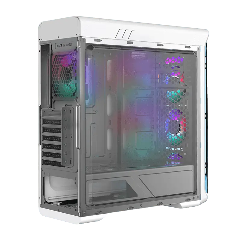 Компьютерный корпус Gamemax STARLIGHT FRGB Midi-Tower Белый