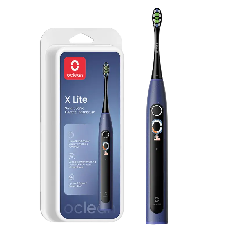 Электрическая зубная щетка Для взрослых Oclean X Lite Темно-синий