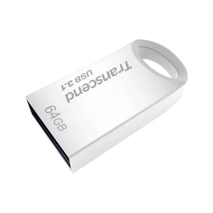 USB Flash накопитель Transcend JetFlash 710 64ГБ Серебристый