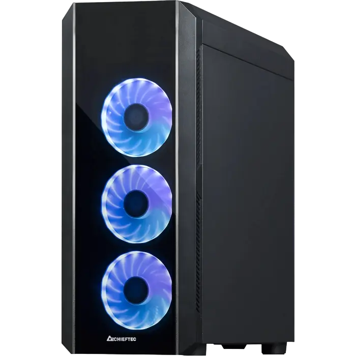 Carcasă PC Chieftec GL-03B-OP Midi-Tower Negru