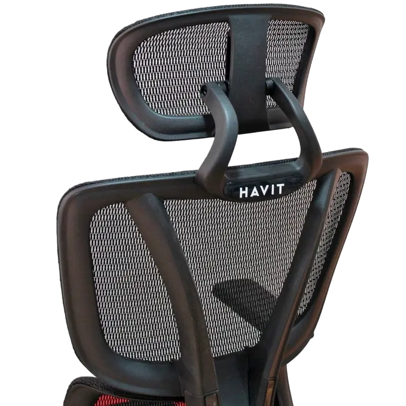 Scaun Gaming Havit GC919 PVC Piele Negru | Roșu