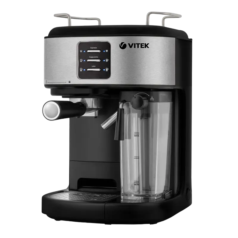 Кофеварка рожковая VITEK VT-8489 Серебристый