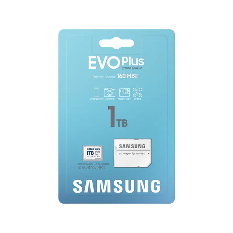 Карта памяти Samsung EVO Plus MicroSD 1024ГБ