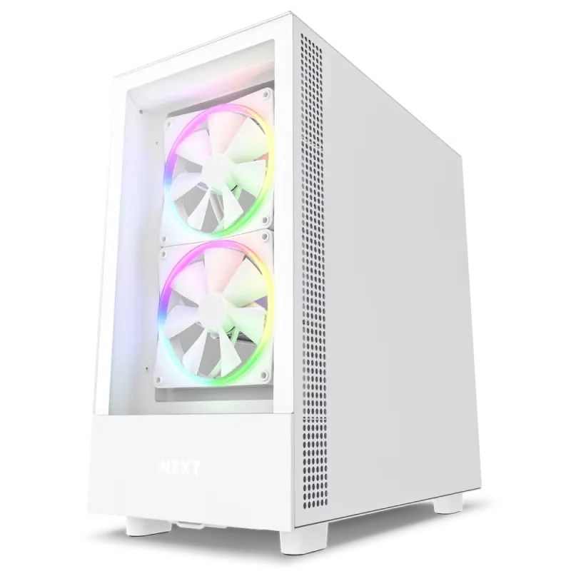 Carcasă PC NZXT H5 Elite Midi-Tower Alb