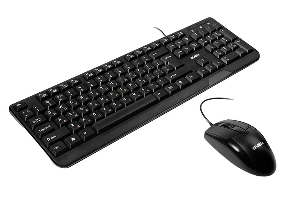 Клавиатура и мышь SVEN KB-S330C Мембрана Черный