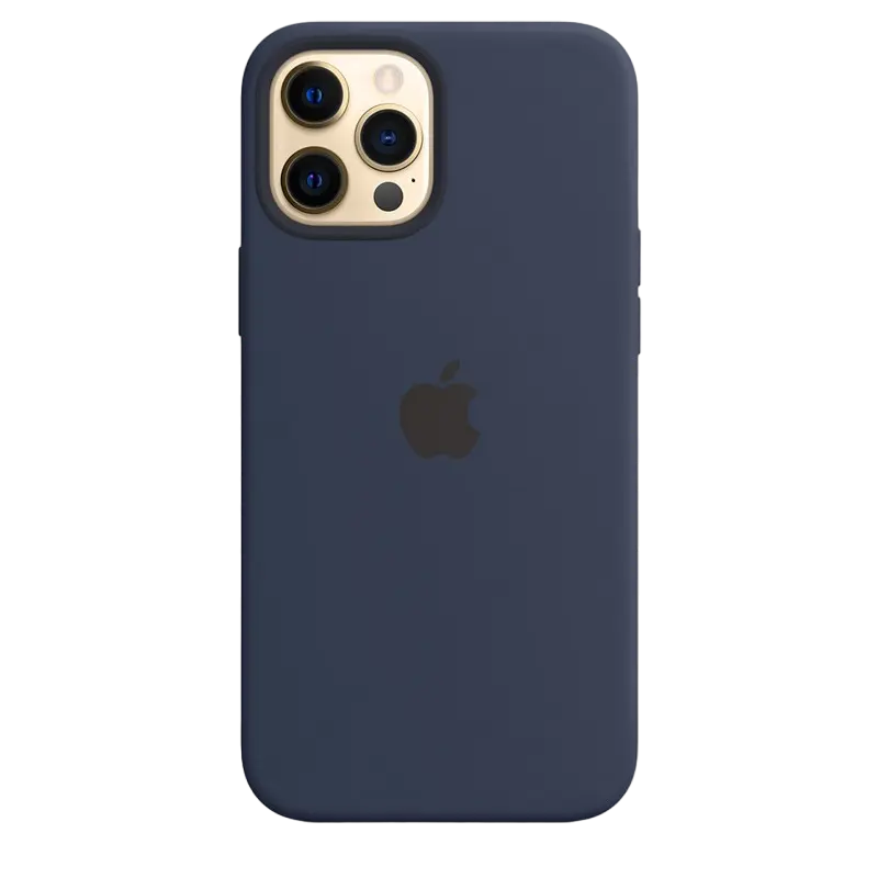 Чехол Apple iPhone 12 Pro Max Magsafe Силиконовый Чехол Deep Navy