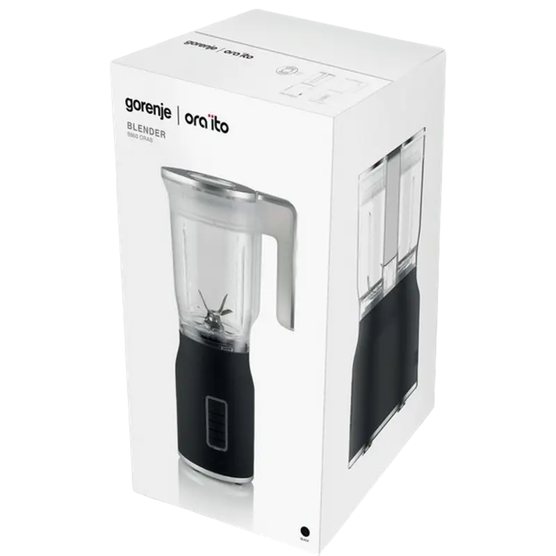 Стационарный блендер Gorenje B800ORAB Чёрный