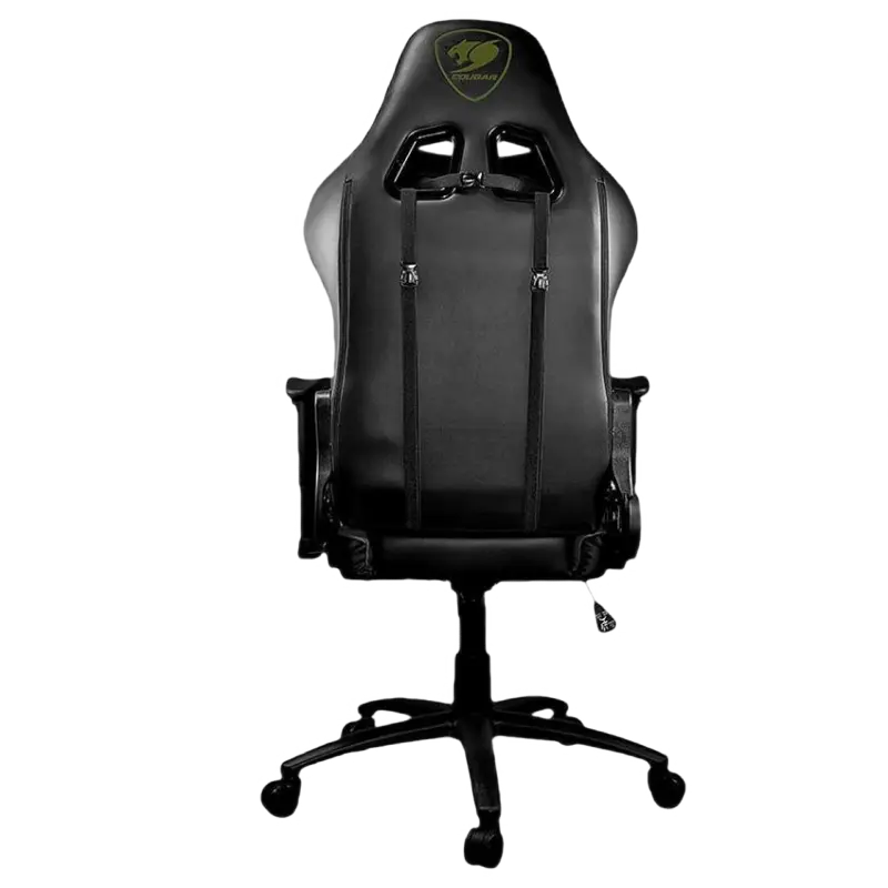 Игровое кресло Cougar Armor One X ПВХ Кожа Черный/Зеленый