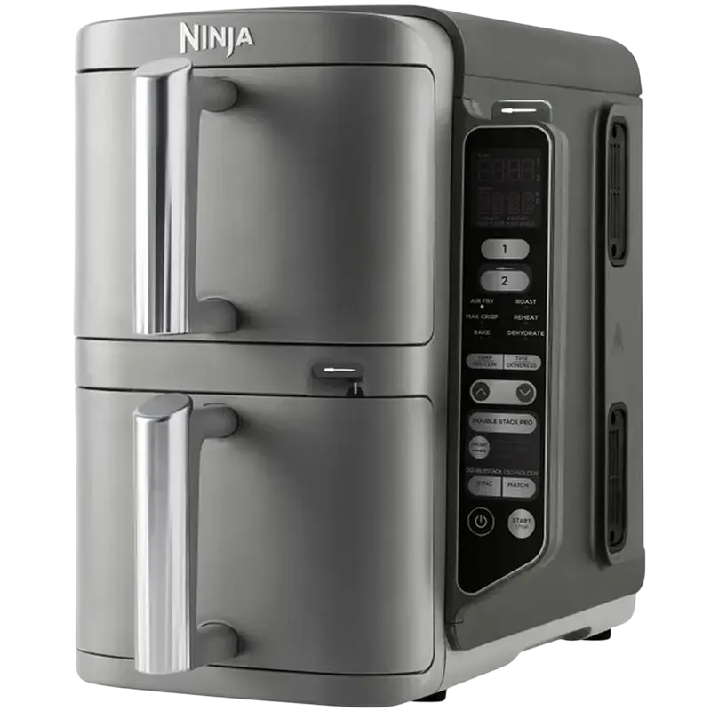Аэрогриль Ninja Double Stack XL Серый