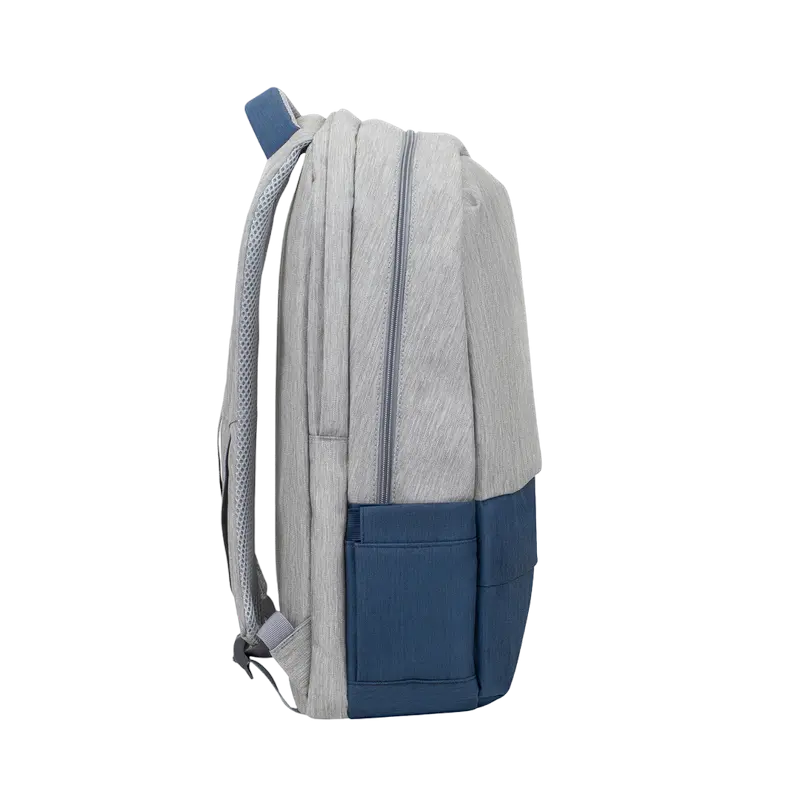 Рюкзак для ноутбука Rivacase Prater Серый/Синий
