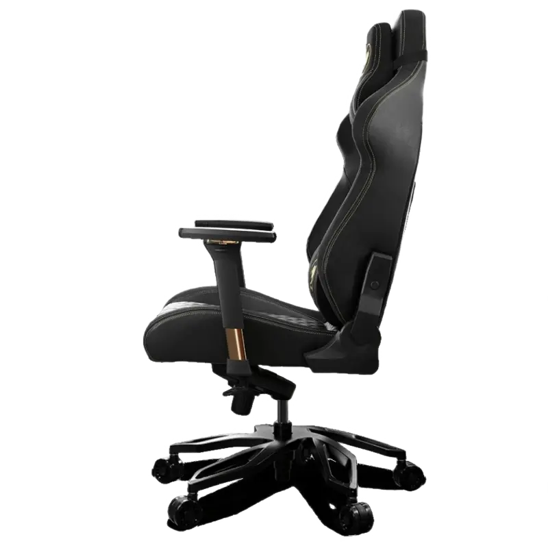 Игровое кресло Cougar Armor Titan Pro ПВХ Кожа Черный/Золотой
