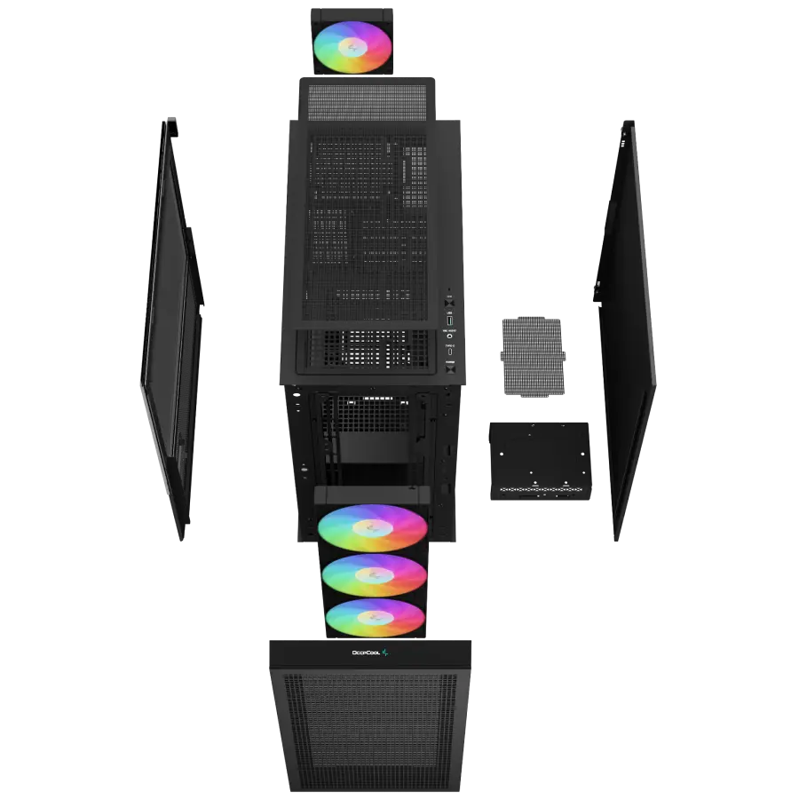 Carcasă PC Deepcool CH560 Digital Midi-Tower Negru