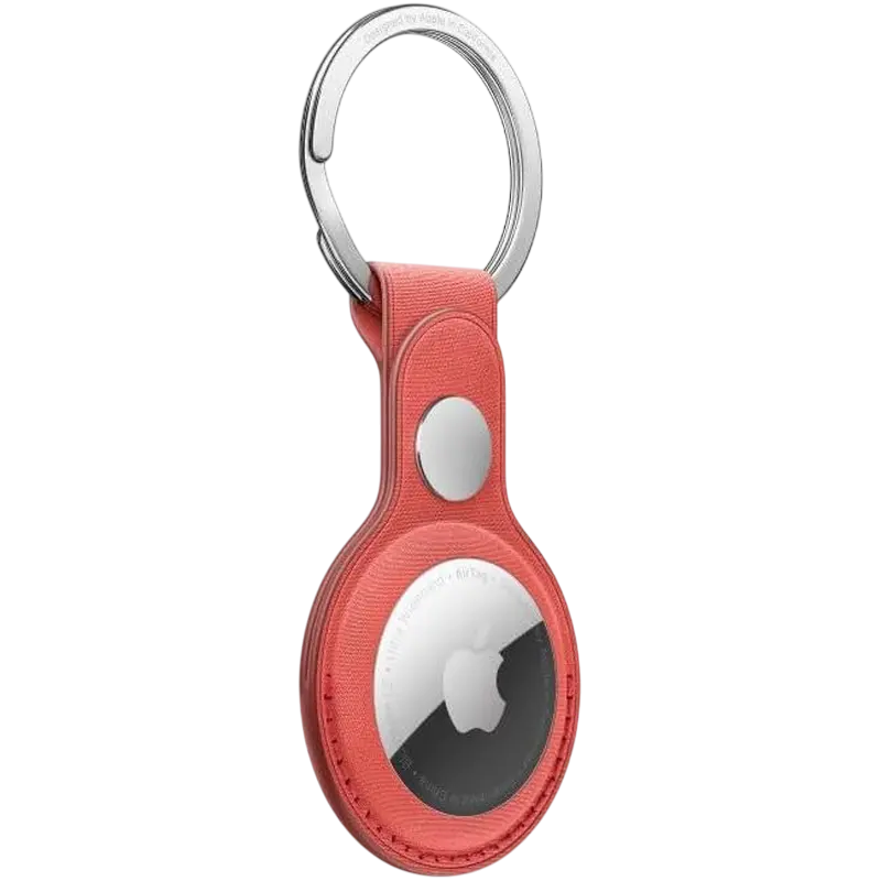Чехол для трекера Airtag Apple AirTag FineWoven Key Ring Coral