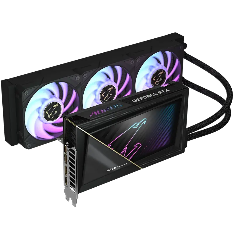 Видеокарта Gigabyte AORUS GeForce RTX 5090 XTREME WATERFORCE