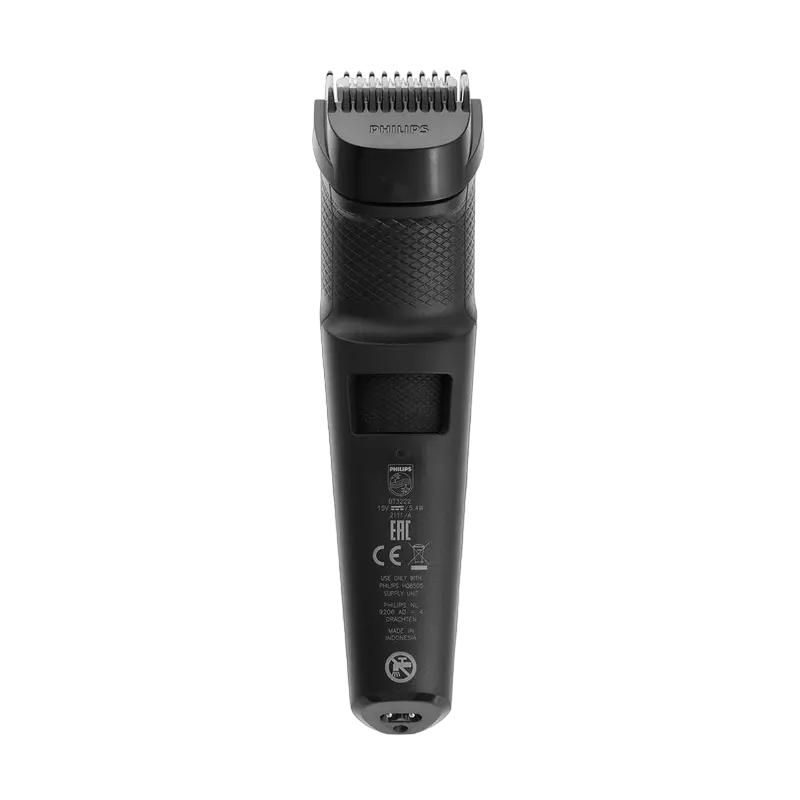 Trimmer pentru bărbați Philips Beardtrimmer Series 3000 Argintiu/Negru
