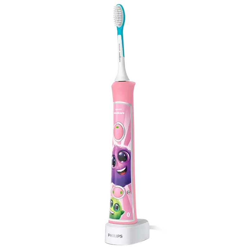 Электрическая звуковая зубная щетка Для детей Philips Sonicare For Kids Розовый