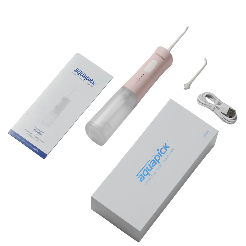 Ирригатор для полости рта Для взрослых Aquapick AQ 205 Розовый