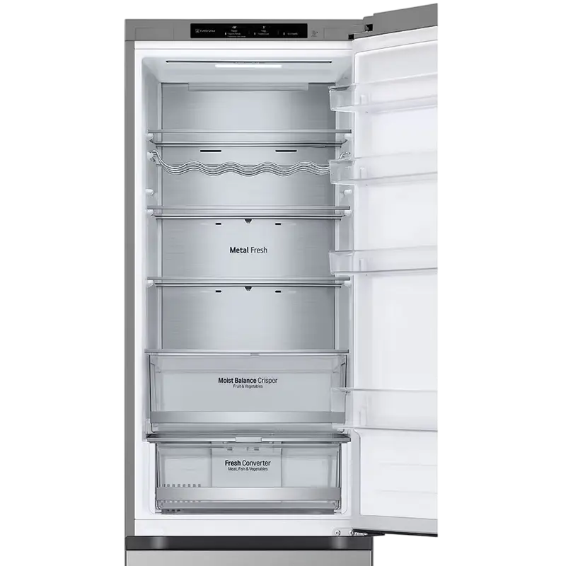 Холодильник LG GBV5240DPY Нержавеющая сталь