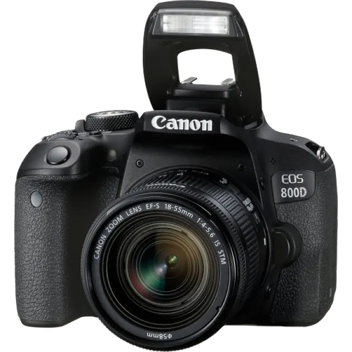 Зеркальный фотоаппарат Canon EOS 800D & 18-55 IS