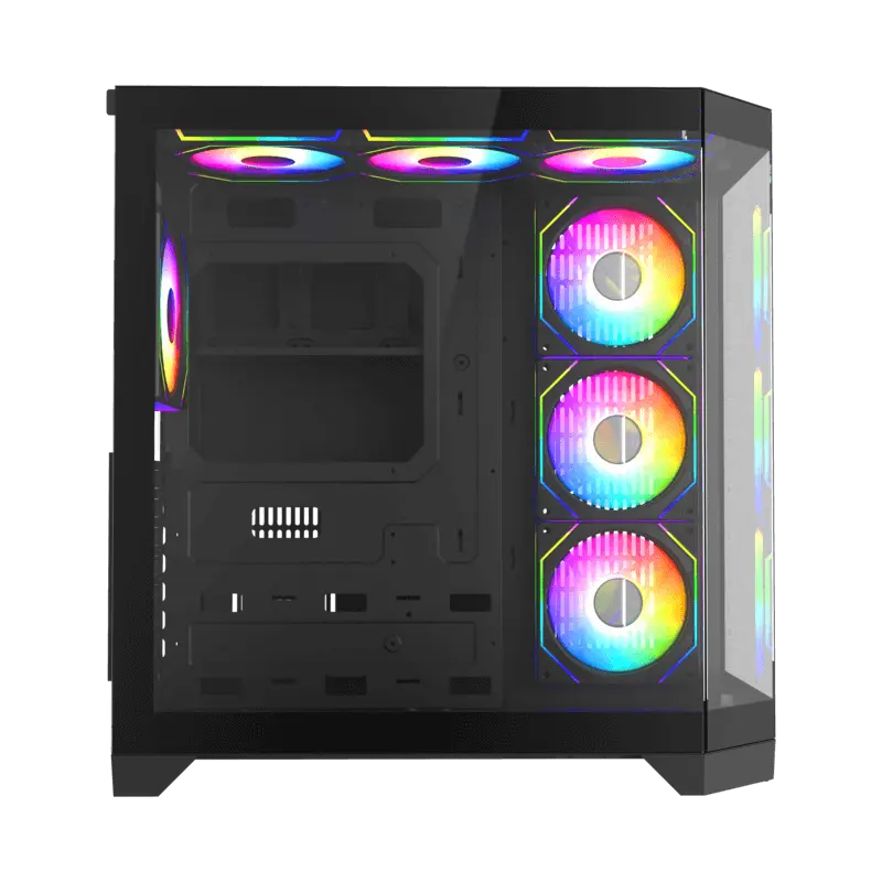 Carcasă PC Gamemax HYPE-A Midi-Tower Negru