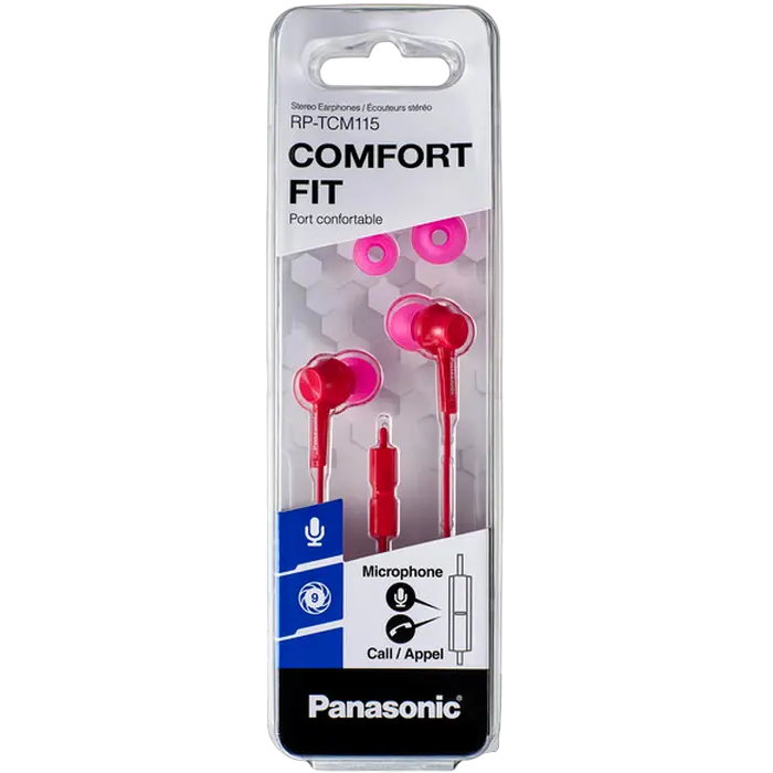 Căști Panasonic RP-TCM115GC Roz