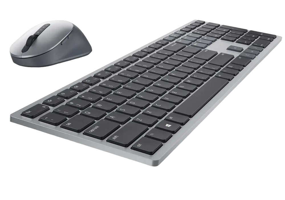 Клавиатура и мышь DELL KM7321W Мембрана Серый