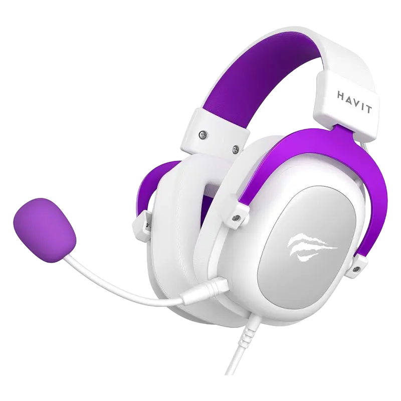 Căști Havit H2002d Alb Roșu