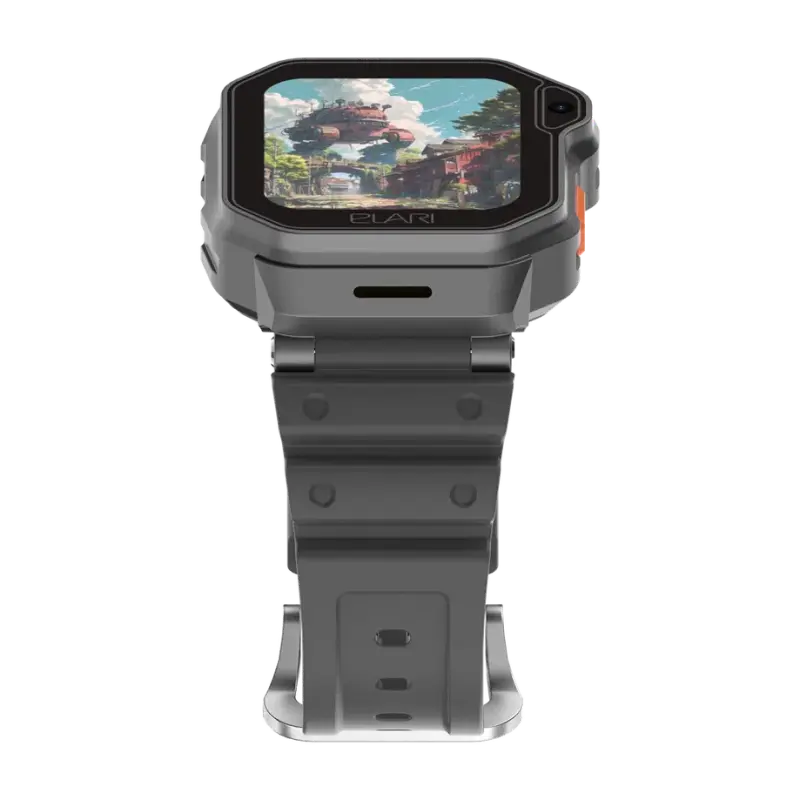 Ceas pentru copii Elari KidPhone Techno 4G Negru