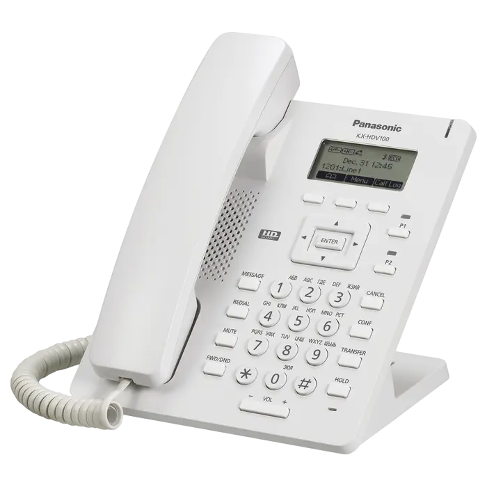 IP Телефон Panasonic KX-HDV100 Белый