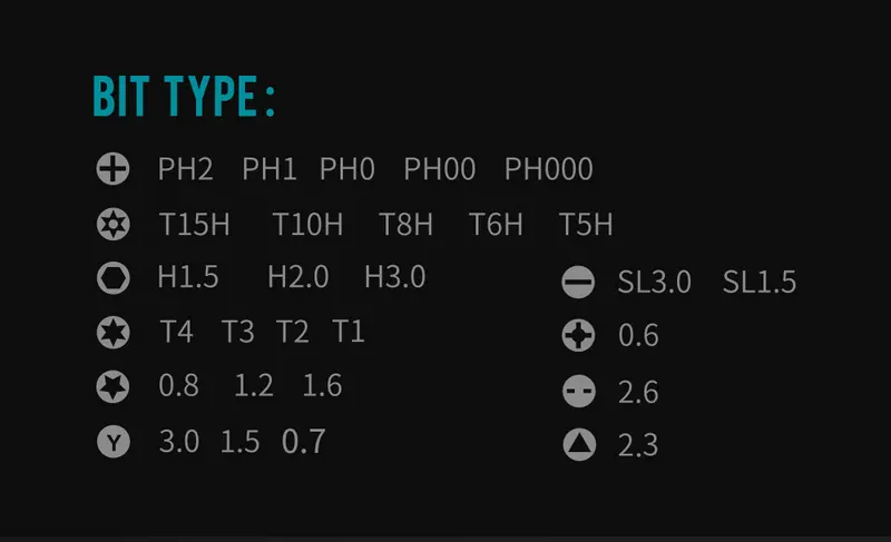 Precision Screwdriver 30in1
