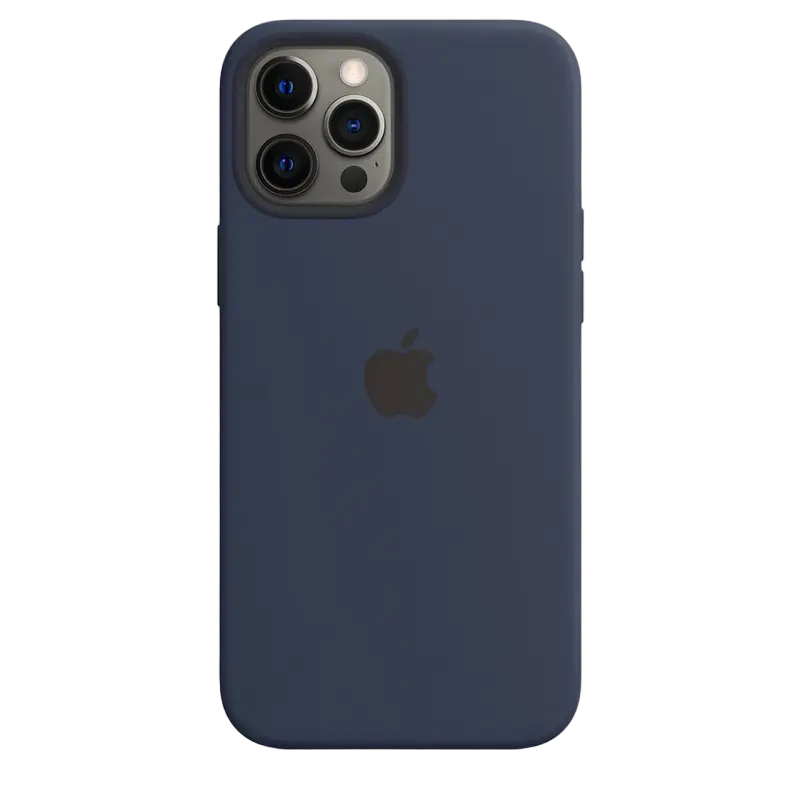 Чехол Apple iPhone 12 Pro Max Magsafe Силиконовый Чехол Deep Navy