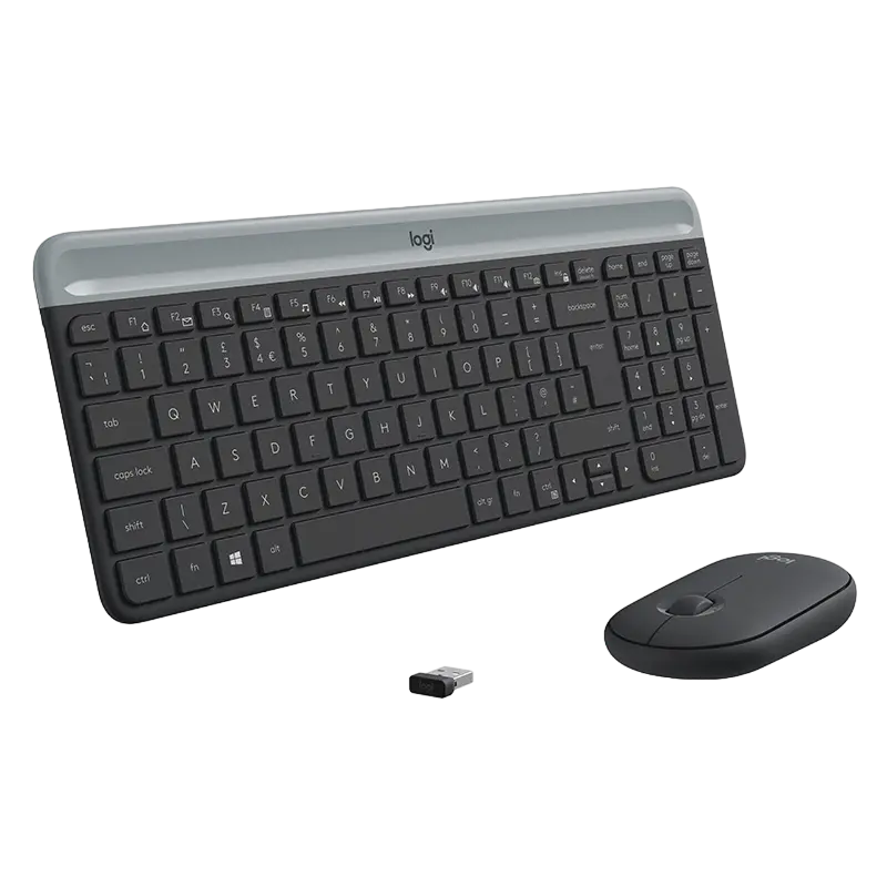 Клавиатура и мышь Logitech MK470 Мембрана Черный