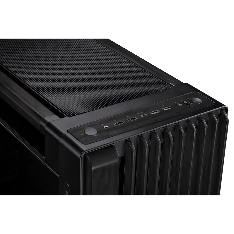 Carcasă PC ASUS ProArt PA602 Wood TG Midi-Tower Negru