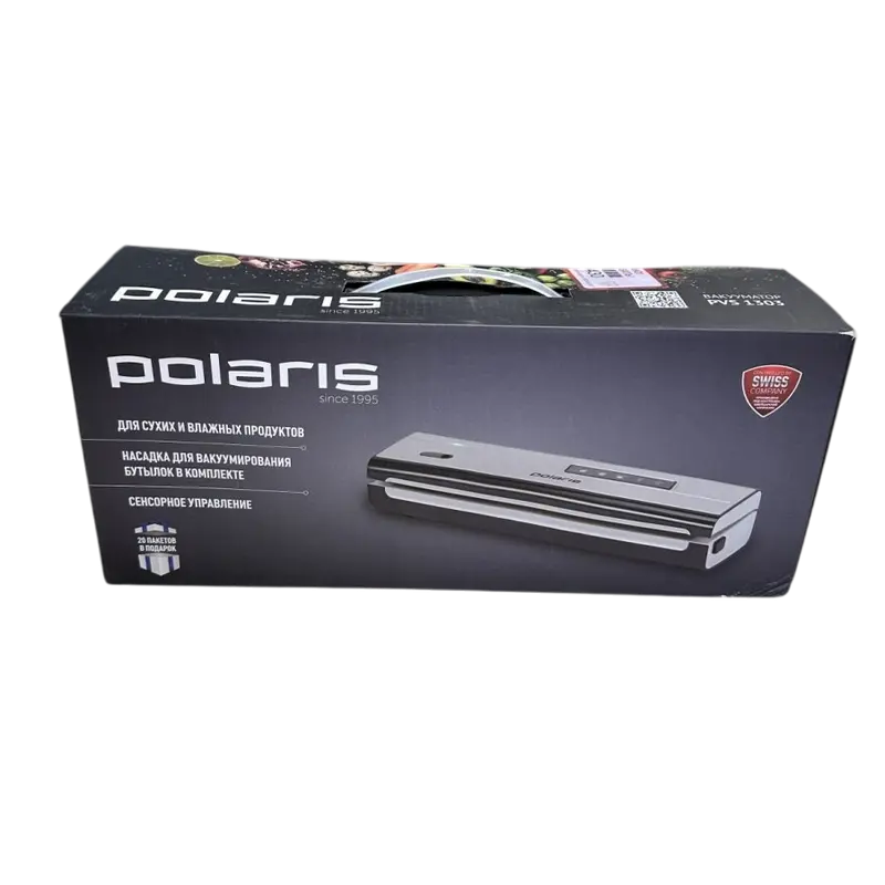 Вакуумный упаковщик Polaris PVS1303 Нержавеющая сталь