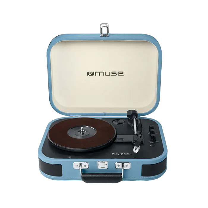Виниловый проигрыватель MUSE MT-201 BTB Синий