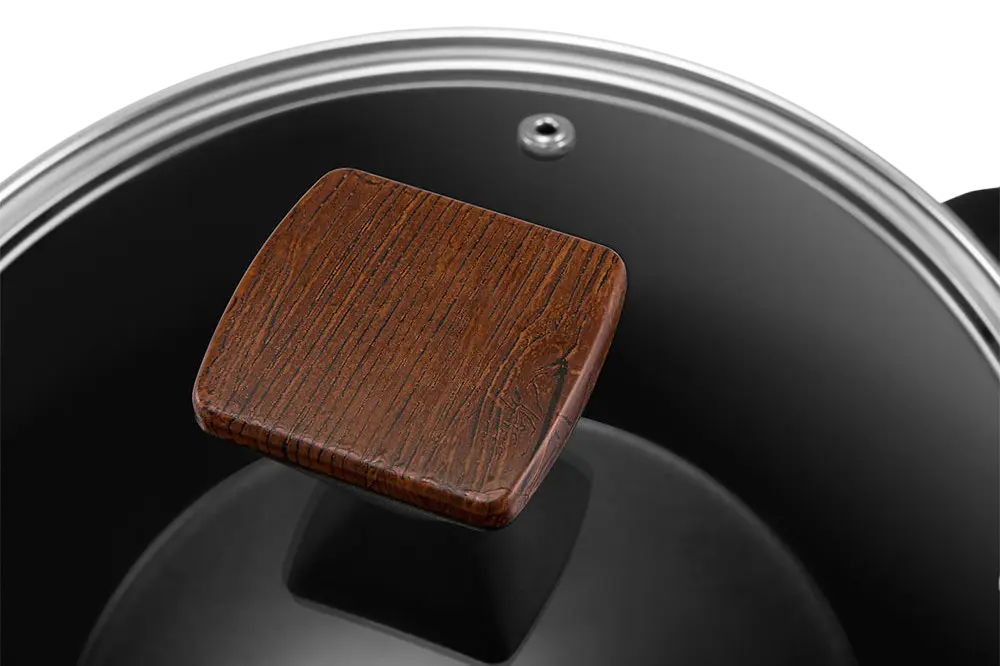 Кастрюля Polaris Albero-24C Monolit Чёрный