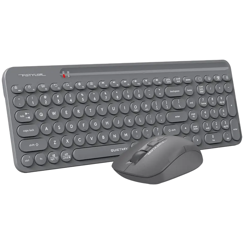 Set Tastatură + Mouse A4Tech FG3300 Air Gri