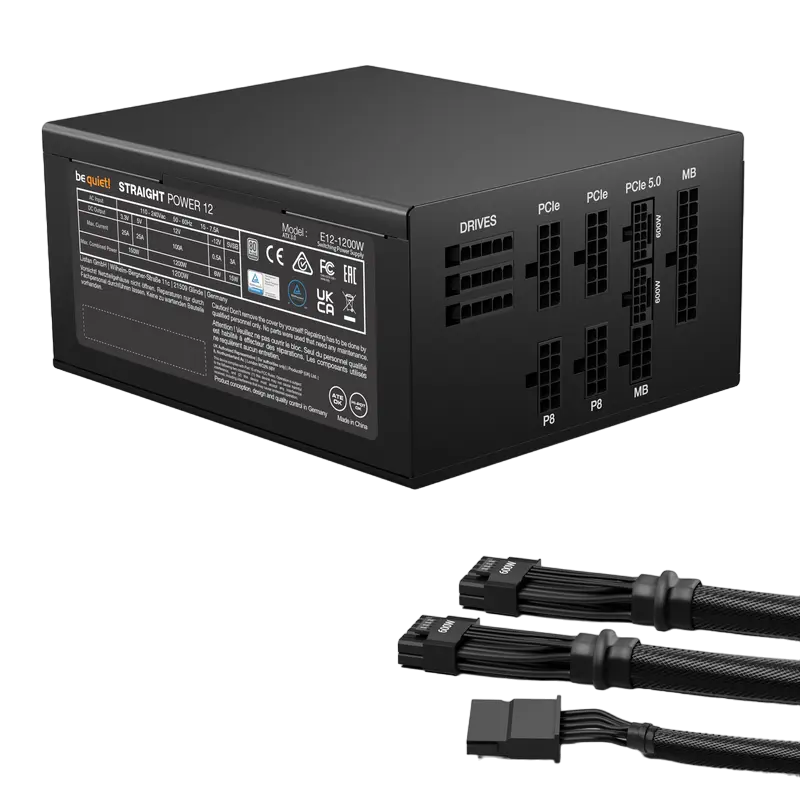 Tip Блок питания для компьютеров be quiet! STRAIGHT POWER 12 ATX Черный