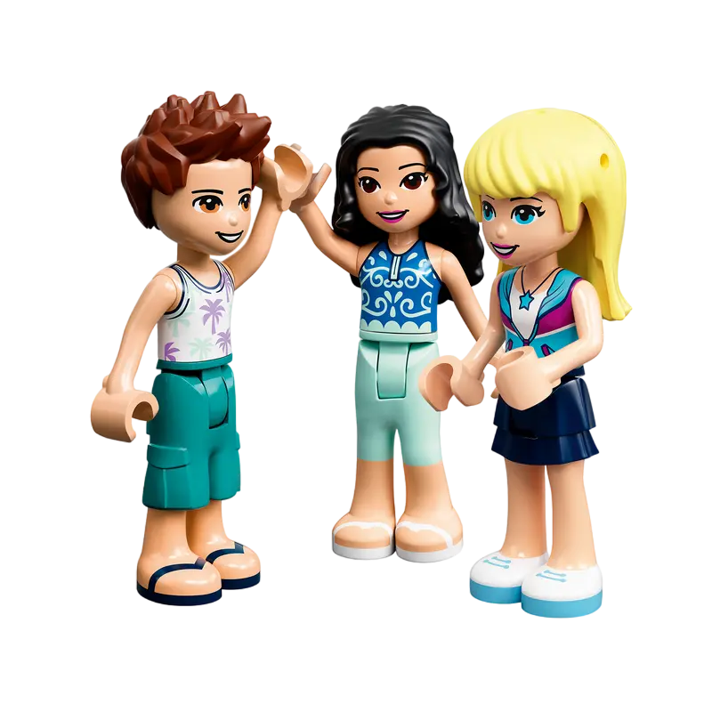 Конструктор LEGO Forest Camper Van and Sailboat Разноцветный