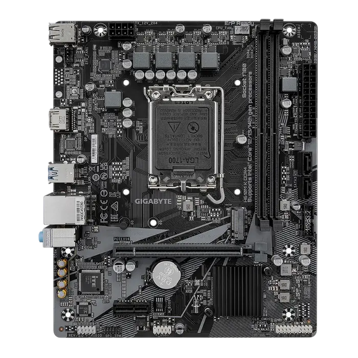 Материнская плата Gigabyte H610M K DDR4 2.0 LGA1700 Micro-ATX