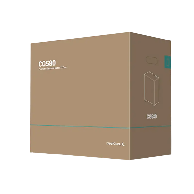 Компьютерный корпус Deepcool CG580 Midi-Tower Белый