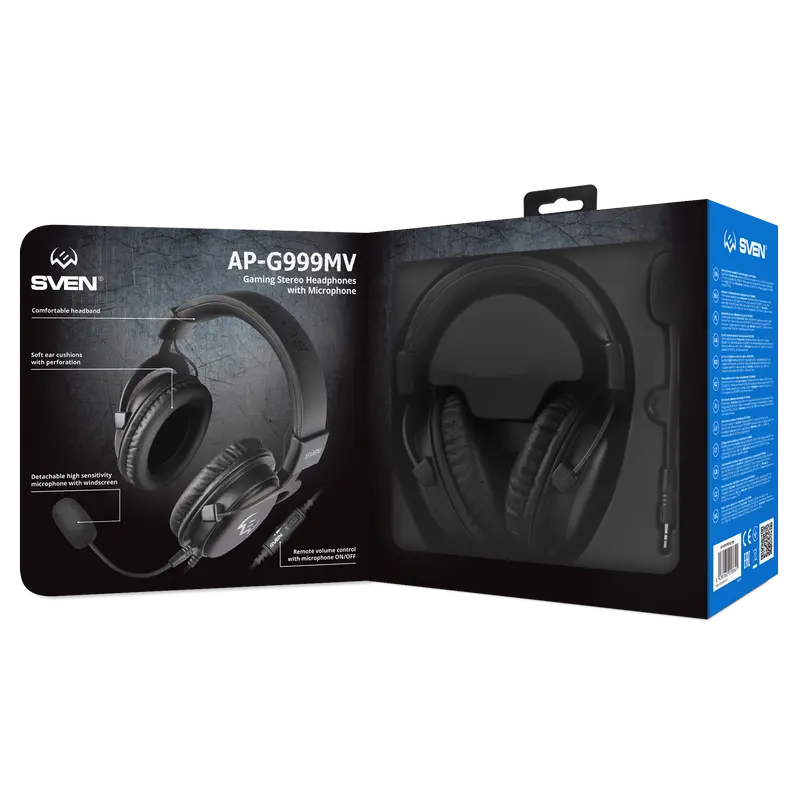 Наушники SVEN AP-G999MV Чёрный