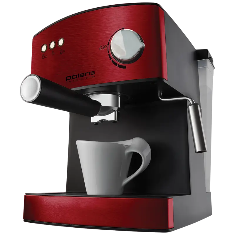 Кофеварка рожковая Polaris PCM 1528AE Красный
