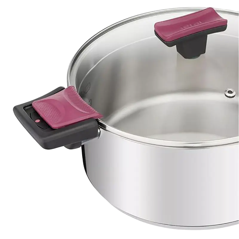 Set de vase Tefal Cook&Clip Cook&Clip Argintiu