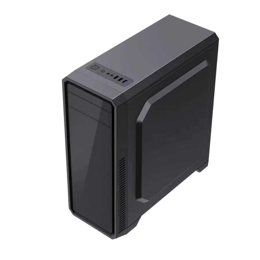 Компьютерный корпус Gamemax G561E-BK Midi-Tower Черный