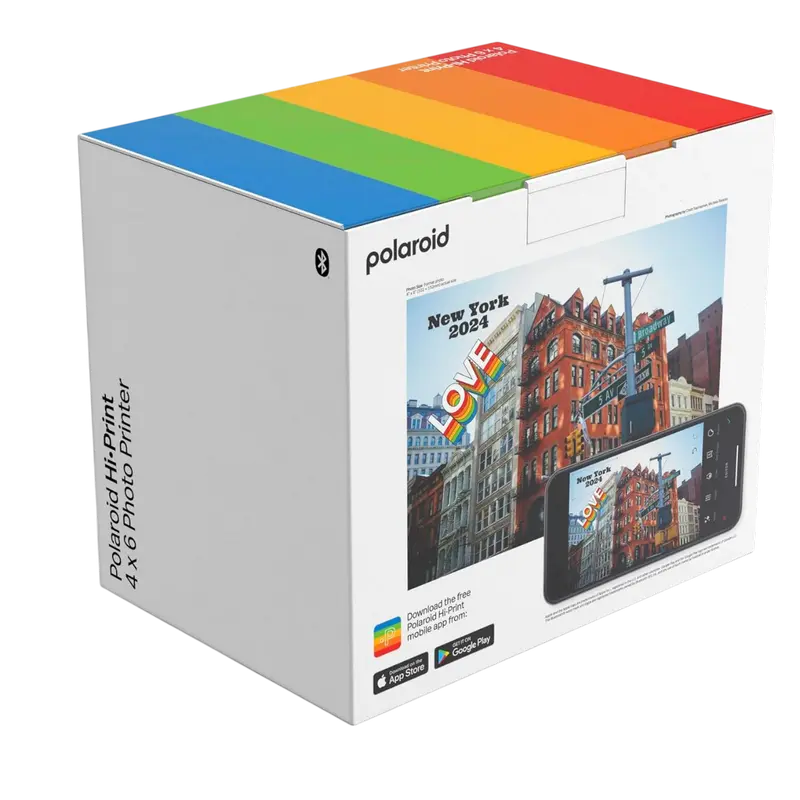 Фотопринтер Polaroid Everything Box Hi Print 4x6 + Paper cartridge Белый