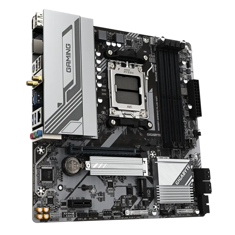 Материнская плата Gigabyte B650M GAMING PLUS WF AM5 Micro-ATX
